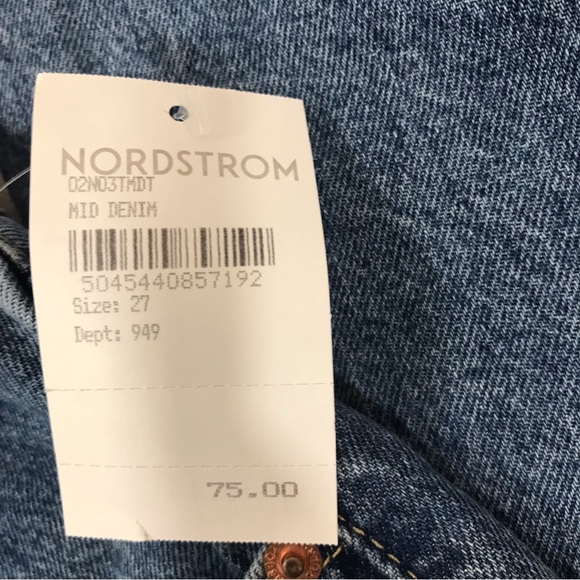 Topshop Blue High Waist Runway Jeans - Picture 9 of 9